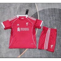 Bộ bóng đá trẻ em sân nhà Liverpool 2025-26 16-28