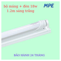 Bộ Bóng Đèn Tuýp Led Mpe ( 1.2m ) 18w Sáng Trắng