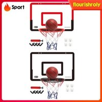 Bộ Bóng Rổ Và Khung Bóng Rổ Treo Tường Trang Trí Nhà Cửa / Sinh Nhật Cho Bé