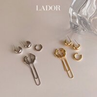 Bộ bông tai thời trang Lador Accessories D'or Earrings E114