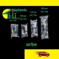 Bó bột thạch cao OBANDA ORBE 7,5x2,7m ,10cmx2,7m,15cmx2,7m , 20cmx2,7m[ túi 6 cuộn]