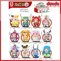 Bộ Brick Headz 12 cung hoàng đạo - Đồ chơi Lắp ghép Minifigures Mô hình Mini BrickHeadz FC8249-8260