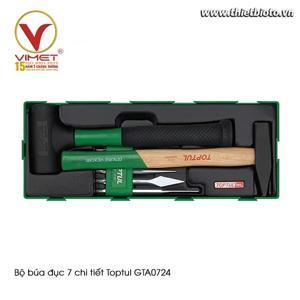 Bô búa đục 7 chi tiết Toptul GTA0724