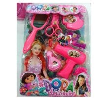 Bộ búp bê + đồ trang điểm cho bé