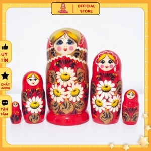 Bộ Búp Bê Nga Matryoshka 5 con