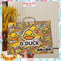 Bộ bút chì màu G.Duck 67 chi tiết cho bé học tâp hộp sáp màu kèm dụng cụ học tập có hộp sẳt đựng tiện lợi-GD515