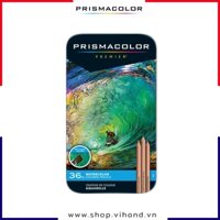 Bộ bút chì màu nước Prismacolor Premier Watercolor - 36 Màu (Hộp thiếc)