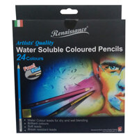 Bộ Bút Chì Màu Nước Renaissance Masterart Series 24 Màu