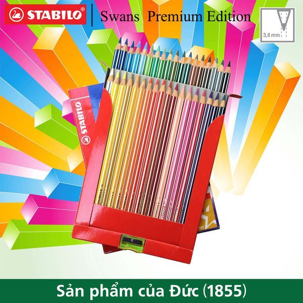 Bộ bút chì màu Stabilo Swans CLP1868-36