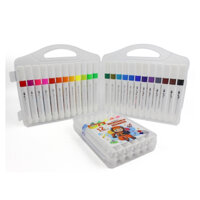 BỘ BÚT DẠ 12 MÀU XÓA ĐƯỢC (WASHABLE MARKER) STAKIDS SK-MP012W | ✅mua ở đây giá rẻ lắm nè