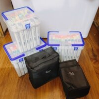 Bộ bút dạ/ set marker hai đầu Touch Liit 6/ Touch Liit 7  - bộ 12/24/30/40/60/80 màu vẽ báo tường, đồ án, trang trí 🌟