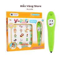 Bộ Bút Đọc Điểm Thông Minh Kèm Thẻ Học Tiếng Anh Giáo Dục Sớm Montessories Giúp Bé Làm Quen Tiếng Anh