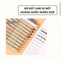 Bộ Bút Line Đi Nét Kháng Nước Giorgione Nhiều Size