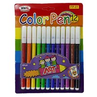 Bộ Bút Lông Màu Color Pen WinQ FP-01 12 Màu