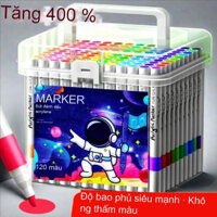 Bộ bút marker acrylic dành riêng cho học sinh, trẻ em, an toàn, dùng để vẽ tranh mỹ thuật không xuyên giấy làm quà tặng