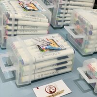 Bộ Bút Marker TOUCH SOFT HEAD (Hộp nhựa) - Hộp 48 Màu