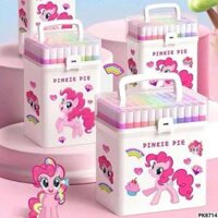 Bộ Bút Màu ACRYLIC Pony hộp 60 cây