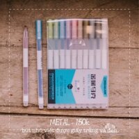 Bộ bút nhũ 10 màu Metal