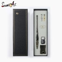 Bộ bút nhúng thủy tinh SeamiArt Bút đặc trưng cho sinh viên Bộ quà tặng bút ngoại hình cao cấp