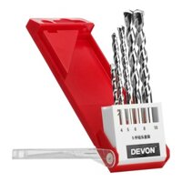 Bộ C 5 mũi khoan tường Devon D-DBSC-5P(M)