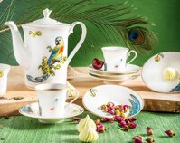 Bộ cà phê 0.8 L - Tulip Ngà - Hoàng Yến (Tulip ngà, Sang trọng, Hoàng Yến, Bộ trà/ Cà phê)