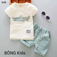 Bộ cá sấu bé trai