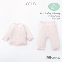 Bộ cài thẳng dài tay Nous chất Nu Air mềm mại thoáng khí W222IMPI00A Baby Born shop