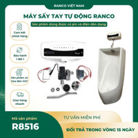 Bộ cảm ứng xả nước tự động, van bồn tiểu nam thông minh RANCO đường nước âm tường nhà vệ sinh-R8516
