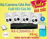 Bộ Camera Ghi Âm Giá Rẻ Full Hd