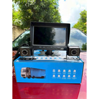 Bộ Camera hành trình xe tải TR05plus mắt rời màn 7 inch điện 12-24V dây 15 mét | Đại Việt Auto
