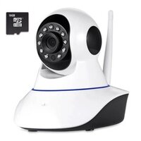 Bộ Camera IP giám sát Elitek EIP-8710 Wifi (Trắng) + Thẻ nhớ Micro SD 16GB