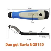 Bộ cán cạo Bavia  gồm NG8150 và 10 lưỡi cạo BS1010, hàng NOGA chính hãng, chất lượng và giá tốt nhất