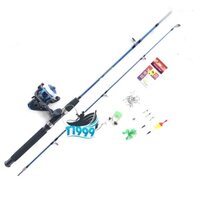 Bộ cần câu 2 khúc Shimano đặc xanh chính hãng - - Top1VN vip 679jasdja