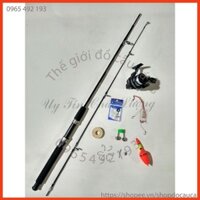 Bộ cần câu 2 khúc shimano ( rẻ vô địch ) ( giá siêu khuyến mại )