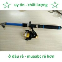 Bộ Cần Câu Cá Kèm Máy Và Phụ Kiện Cước Đầy Đủ