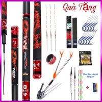 Bộ Cần Câu Cá Xích Long Độ Cứng 6H Cao Cấp Tặng Bộ Phụ Kiện Săn Hàng V3 Đồ Câu Bắc Việt