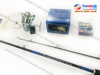 Bộ cần câu Lancer 2 khúc Bioimpact 2.1m + Máy câu KFB5000 Full Phụ kiện