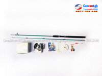 Bộ cần câu lancer đặc 2 khúc shimano + máy câu Yolo TFC5000