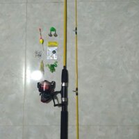 Bộ cần câu lure 2 khúc siêu bạo lực ( sale xả hàng )