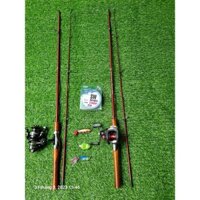 Bộ cần câu lure cán gỗ ALTOMAR độ cứng ml 1m8 ngang và đứng Đi Câu Fishing