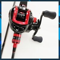 Bộ Cần câu lure carbon kiểu máy Ngang Roolfish 1.68m - 1.8m - 2.1m - 2.4m. B-lu-NG901