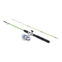 Bộ Cần Câu Lure Dành Cho Người Mới Tập Câu (Xanh lá)