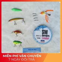 Bộ Cần Câu Lure Máy Ngang Lure Shadow For The Win 🔰 Siêu Bền🔰 Bộ Cần Câu Cá Lóc