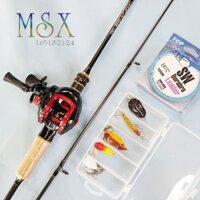 Bộ cần câu Lure máy ngang MSX