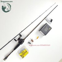 Bộ cần câu lure máy ngang DAIWA AIRX 702 tặng kèm dù PE X12 150m (Cả bộ combo đầy đủ)