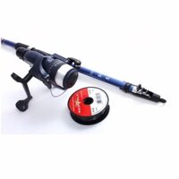 Bộ Cần Câu Máy 1m8 + 100m Dây Cho Người Tập Câu