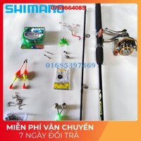 Bộ cần câu máy 2 khúc 2m7, máy yumoshi lc 7000 kèm trọn bộ phụ kiện   -𝗦𝗛𝗢𝗣 Đ𝗢̂̀ 𝗖𝗔̂𝗨 𝟰𝟯𝟱