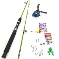 Bộ Cần Câu Máy 2 Khúc shimano 1m65, 1m8,2m1, 2m4, 2m7 Kem Máy Và Phụ Kiện