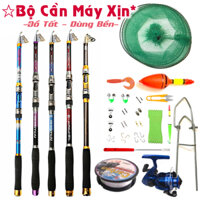 Bộ CẦN CÂU MÁY Giá Rẻ Chất Lượng Tốt - Đầy đủ nhất mọi thứ cần thiết - KHỎE VÀ BỀN