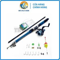 Bộ Cần Câu Máy Rút Cacbon SHIMANO Từ 1m8 Đến 3m6 Và Máy YF200 Tặng Kèm 7 Phụ Kiện Và 1 Cuộn Cước + 1 Cần Tay 2m7 Simano